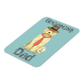 Komondor Dad Magneet (Linkerzijde)