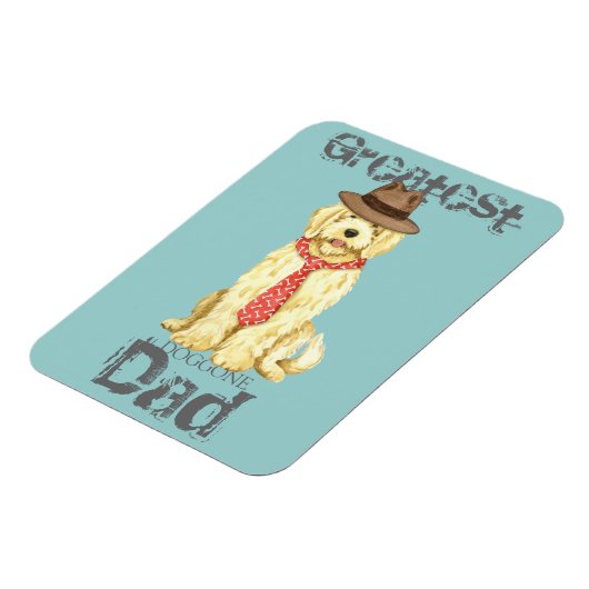 Komondor Dad Magneet (Linkerzijde)