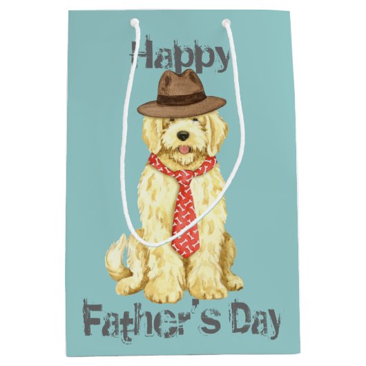 Komondor Dad Medium Cadeauzakje (Voorkant)