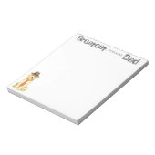 Komondor Dad Notitieblok (Linkerzijde)