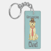 Komondor Dad Sleutelhanger (Voorkant Links)