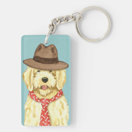 Komondor Dad Sleutelhanger (achterkant)