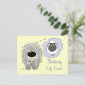 Komondor - Denking of Ewe Briefkaart (Staand voorkant)