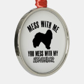 komondor design metalen ornament (Rechts)