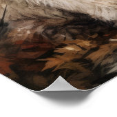 Komondor Dog Art Print Poster (Hoek)