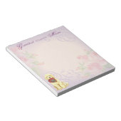 Komondor Heart mama Notitieblok (Schuin)