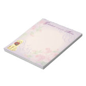 Komondor Heart mama Notitieblok (Linkerzijde)