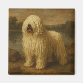 Komondor Magneet (Voorkant)