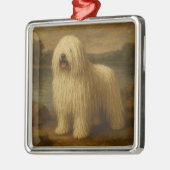 Komondor Metalen Ornament (Links)