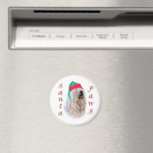 Komondor Santa Paws Magneet (Insitu (Vaatwasser))