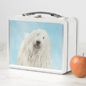 Komondor schilderen - Kute Original Dog Art (In situ)