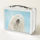 Komondor schilderen - Kute Original Dog Art (Achterkant)