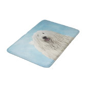 Komondor schilderen - Kute Original Dog Art Badmat (Gekanteld)