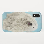 Komondor schilderen - Kute Original Dog Art Case-Mate iPhone Case (Achterkant (horizontaal))