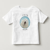 Komondor schilderen - Kute Original Dog Art