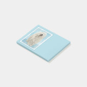 Komondor schilderen - Kute Original Dog Art Post-it® Notes (Schuin)