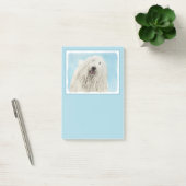 Komondor schilderen - Kute Original Dog Art Post-it® Notes (Kantoor)
