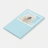 Komondor schilderen - Kute Original Dog Art Post-it® Notes (Schuin)