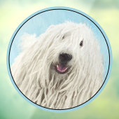 Komondor schilderen - Kute Original Dog Art Raamsticker (Vel 3)