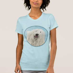 Komondor schilderen - Kute Original Dog Art T-shirt
