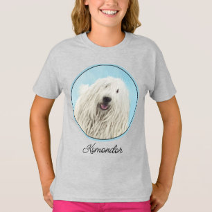 Komondor schilderen - Kute Original Dog Art T-shirt