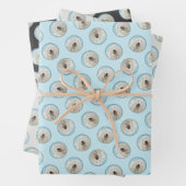 Komondor schilderij Hongaarse Schattigee originele Inpakpapier Vel (In situ)