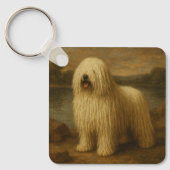 Komondor Sleutelhanger (Voorkant)