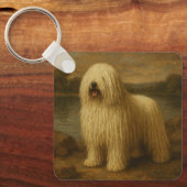 Komondor Sleutelhanger (Voorkant)