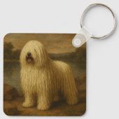 Komondor Sleutelhanger (Achterkant)