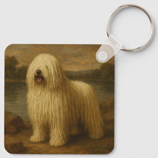 Komondor Sleutelhanger (Achterkant)