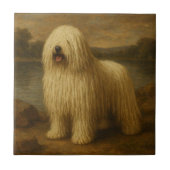 Komondor Tegeltje (Voorkant)