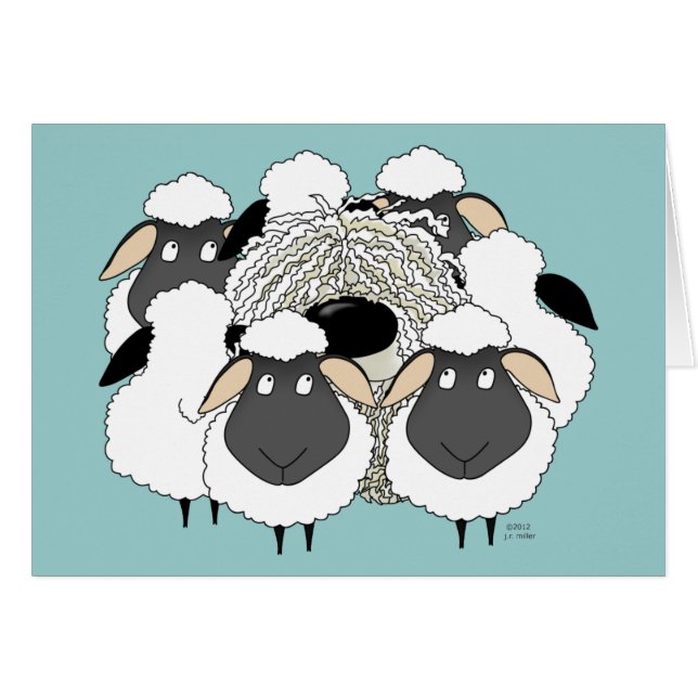 Komondor - Vermiste Ewe! (Voorkant Horizontaal)