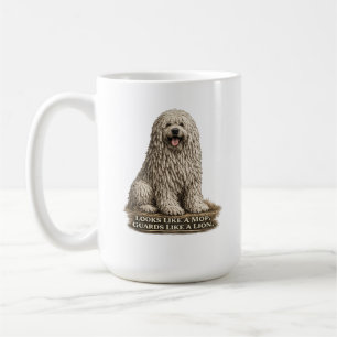 Komondor – Ziet eruit als een mop, bewaakt als een Koffiemok