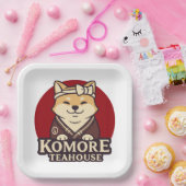 KOMORE TEAHOUSE Genshin Impact Inazuma Papieren Bordje (Feest)