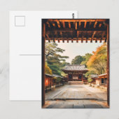 Komorebi - De Zonovergoten Tempel Briefkaart (Voorkant / Achterkant)
