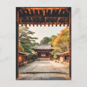 Komorebi - De Zonovergoten Tempel Briefkaart (Voorkant)