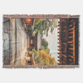 Komorebi - The Sun-Drenched Temple Deken (Voorkant)