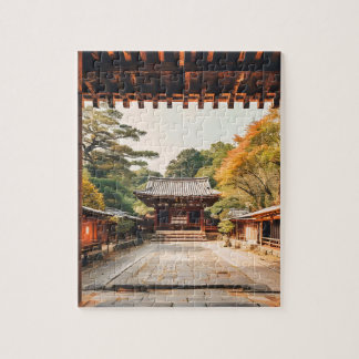 Komorebi - The Sun-Drenched Temple Legpuzzel