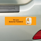 Komorner Yellow Mag 1973 Bumpersticker (Op auto)