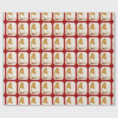 Komorner Yellow Mag Pigeon 1973 Cadeaupapier (Vlak)