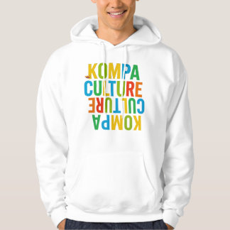 Kompa Cultuur Kleur Flip – Haïtiaanse Muziek & Cul Hoodie