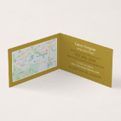  kompas, Antiek dealer, winkel gedetailleerd Visitekaartje (Binnen)