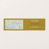  kompas, Antiek dealer, winkel gedetailleerd Visitekaartje (Binnenkant ongevouwen)