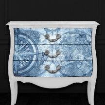  kompas | Blue Grunge Nautical Zee Chart