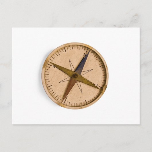 kompas briefkaart (Voorkant)
