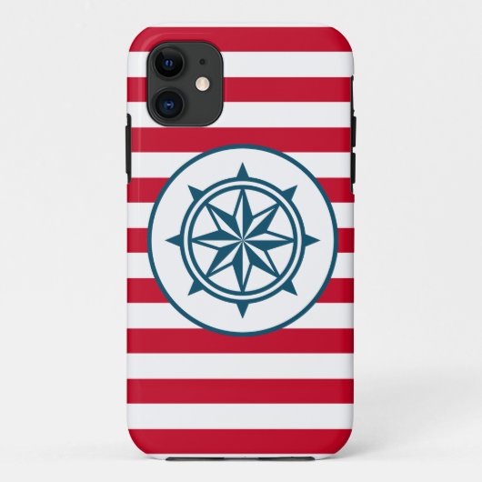 Kompas Case-Mate iPhone Case (Achterkant)