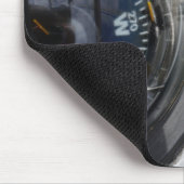 Kompas dat de richting geeft aan een avontuur.  muismat (Hoek)