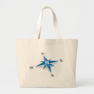 Kompas Grote Tote Bag