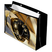 Kompas helpt navigeren en koer behouden.  groot cadeauzakje (Voorkant Gekanteld)