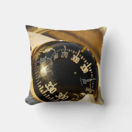 Kompas helpt navigeren en koer behouden.  kussen